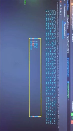 My Java Console Looks Better Than Yours. #Java #CodingDesign