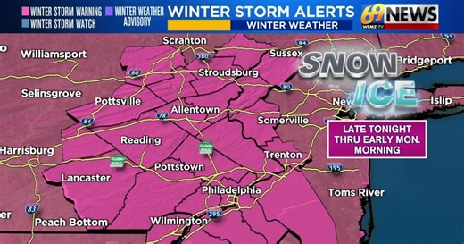 69News Weather Forecast Video 01-24-2026