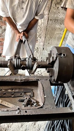 The Cleanest Spring Coiling Process on the Internet ⚙️ #trending