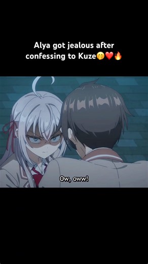 Alya got jealous after confessing to Kuze | Alya Sometimes Hides Her Feelings in Russian