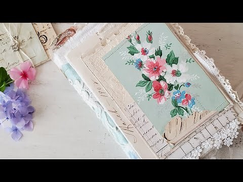 My personal journal flip through - Amity Blooms Artist in Bloom class journal