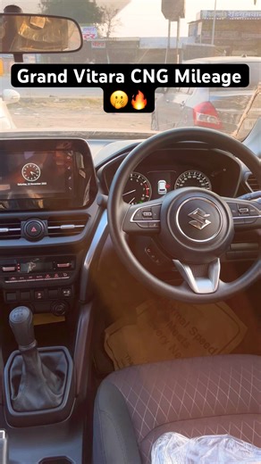 Grand Vitara CNG Mileage | Maruti Suzuki Grand Vitara Delta CNG 🔥