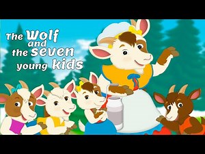 The Sneaky Wolf vs Seven Clever Goats | Fairy Tale for Kids