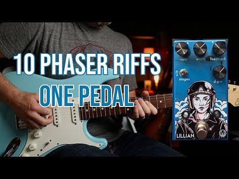 Top 10 Phaser Riffs | Walrus Audio Lillian Analog Phaser (Pedal Demo)