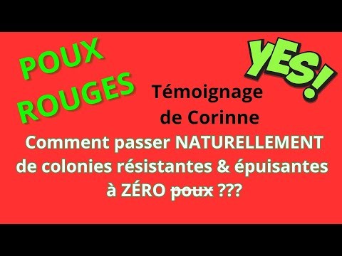 Les poux rouges c'est pas tabou : Témoignage de Corinne