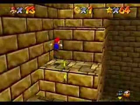 Super Mario 64: Walkthrough (Pyramid Puzzle)
