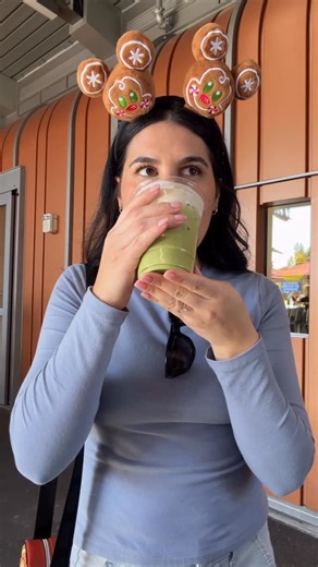 Jordan on Instagram: "Matcha is one of my favorite drinks so I’ve been so excited to try this one out! 🍵🫐✨ . . . . #Disney #Disneyland #californiaadventure #disneyparks"