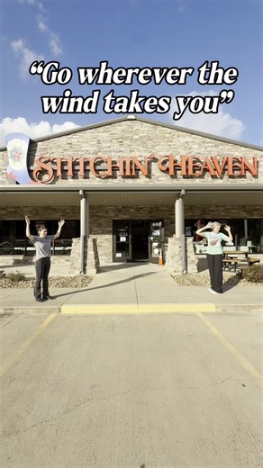Wherever the wind takes us… straight to the quilt shop 💨🧵 If fabric is calling, you know where to go. 👉 Visit Stitchin’ Heaven or shop via the link in our bio. #StitchinHeaven #QuiltShopVibes #QuiltingLife | Stitchin' Heaven Quilt Shop