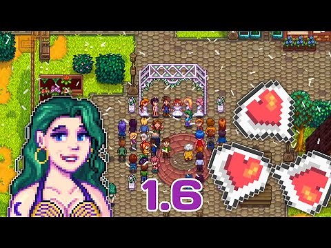 POLYAMORY in STARDEW VALLEY MOBILE?! | Multiple Spouses Mod (1.6)