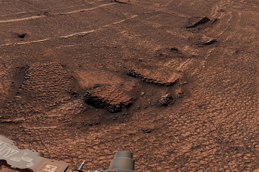 NASA rover finds mysterious honeycomb textures on surface of Mars