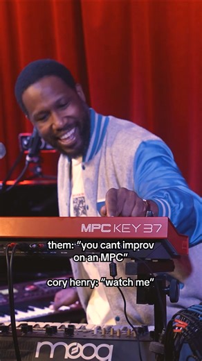 Cory Henry said… “watch me” 👀 Experience the magic of a fully improvised Cory Henry performance. Blending Gospel, Funk, and modern electronic textures, he showcases the full range of his talent with the help of MPC Key 37 and BBEARDED on drums! Watch it all go down at https://youtu.be/fX54icx6EuQ. #AkaiPro #CoryHenry #BBEARDED #livemusic #MPC | Akai Professional
