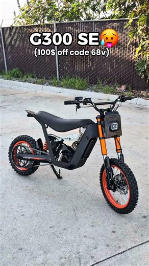 G300 SE 🤯 USE CODE “68V” T ‪@happyrunsports‬ #motorcycle #moto #surron #ebike #emoto #talariax3