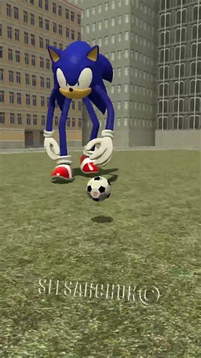 Catnap Doughman Smiley Sonic play football in Garry's Mod ! #shorts #gmod