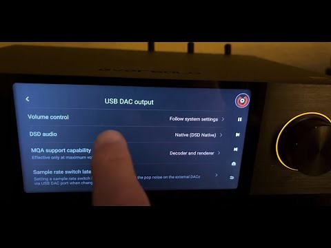 Eversolo DMP-A6 - connecting an external DAC #android #eversolo #streamer #audio #dac
