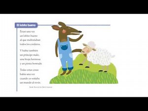 El lobito bueno - José Agustín Goytisolo (poema infantil)