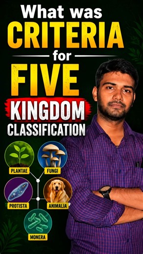 What Was the Criteria for Five Kingdom Classification? | NCERT Biology#neetbiology