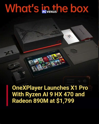OneXPlayer X1 Pro Launches With Ryzen AI 9 HX 470