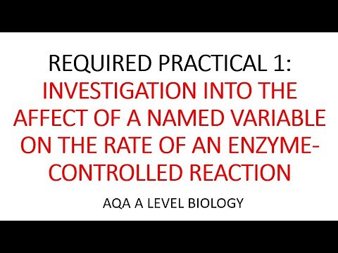 REQUIRED PRACTICAL 1 (AS) - AQA A LEVEL BIOLOGY