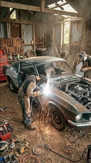 Rust to Showroom: Full Classic Car Restoration Timelapse (Satisfying Transformation)