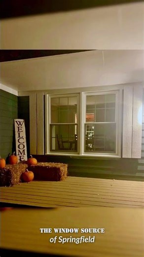 Nothing says welcome home like new windows and a front porch dressed for fall 🍂🎃