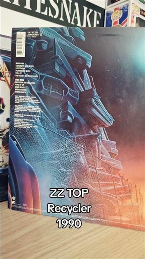 ZZ Top Recycler 1990 Collection Vinyl CD Cassette #shorts #90s #music