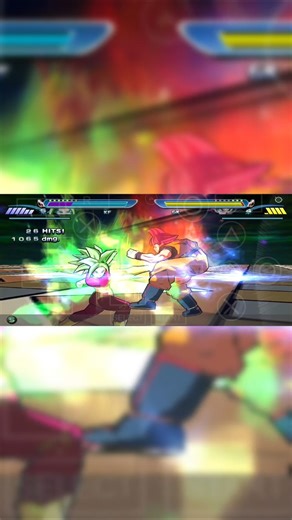 Kefla Cancel Combo (Vegeta Moveset) | DBZ SHIN BUDOKAI 2 #budokai #shinbudokai #dbz #shorts #combos