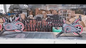 IN STOCK Spinning Bike Stationary Bicycle Cardio Indoor Adjustable Professional Spinning Bike Exercise Gym Equipment