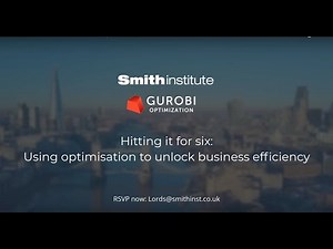 Gurobi Optimization and The Smith Institute