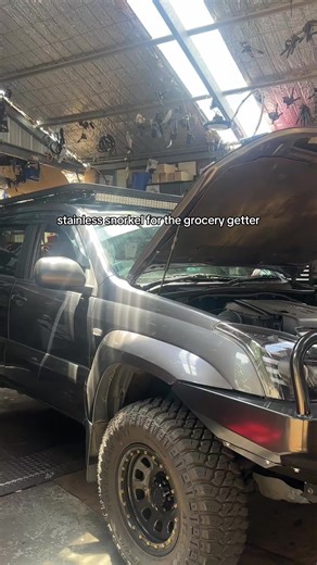 Enhancing Your Prado with a Stainless Snorkel