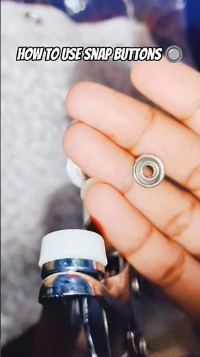 HOW TO USE SNAP BUTTONS #shorts #trending #viral #snapbutton #machine #meesho #unboxing #ytshorts