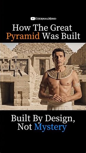 How The Great Pyramid Was Built? #shorts #education #eternalmind