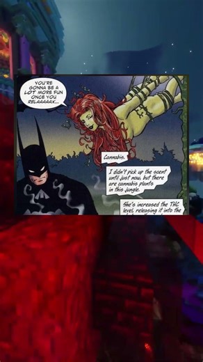 Batman vs Poison Ivy's relaxation method 🌿🦇