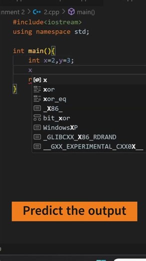 Predict The OUTPUT || C++ problems #coding #cpp #correctcoding