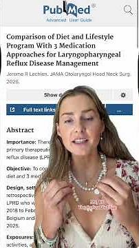 Diet Beat the Medications for Silent Reflux (New JAMA Study)