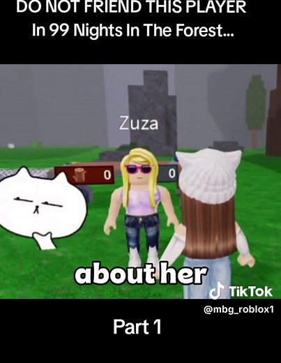 Roblox: Don't Friend This Player in 99 Nights!
