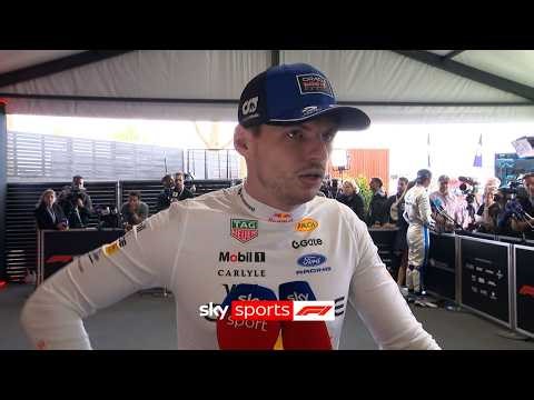 Max Verstappen: I've never experienced that in my life | Post Qualifying Interview | Australian GP
