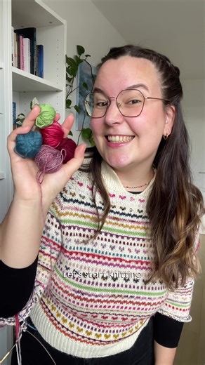 Part 18 ✨the final colors✨ Ahhh let’s pick the final colors together! I bought another ball of my main color, Ecopuno when I was visiting my friend in Weimar. And I’m glad I did. 😄💕 I will film the whole process of cutting the sweater and adding the zipper etc. Don’t you worry🥰 This time I’m not only going to be randomly picking the yarn and color, I’m also going to be randomly choosing the pattern! Ahh, this is going to be so much fun 💕 I’m planing on releasing a new video every other day, 