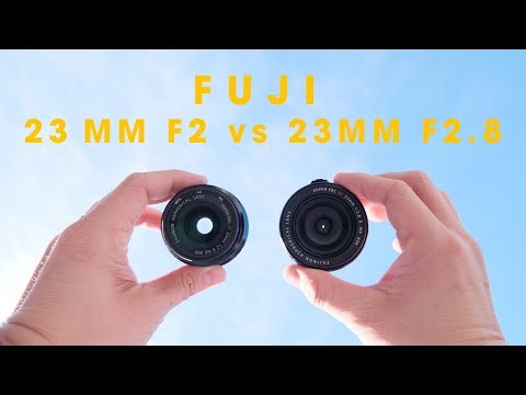 Fuji 23mm F2 vs F2.8 Pancake | Which One is Better?