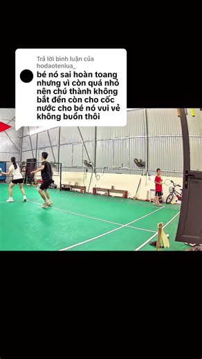 Trả lời @hodaotenlua_ vụ này vẫn phải nói lại lần nữa là mình ko sai nhưng nếu nặng thêm chút cũng khá phức tạp. Gọi là cũng phải hỗ trợ thuốc thang này kia cho tình cảm chứ vẫn ko phải là do mình sai mình mới phải làm vậy #thethaonhadua #haihuoc #caulong #xuhuong #thethao