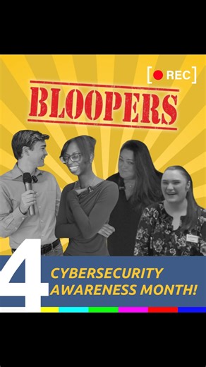 The (epic?) conclusion to our 4-part #Cybersecurity Awareness Month is here—the blooper reel! We take cybersecurity seriously around here—so we filmed every necessary take to make sure the videos were perfect. 🎬 And while #CybersecurityAwarenessMonth is over, you can still access our resources from the #BanksNeverAskThat campaign at www.bluestone.bank/banksneveraskthat. Learn the red flags of phishing scams, protect yourself against future threats, and take action if you think you've been victi