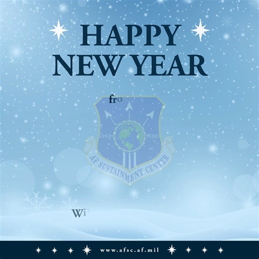 Team AFSC, As we close out 2025 and ring in 2026, I want to extend my deepest gratitude and heartfelt New Year wishes to each of you. Just over a month ago, I joined the team as Commander of Air Force Sustainment Center (AFSC). AFSC and the Men and Women who serve in it hold a special place in my heart. You are the backbone of Air Force readiness, delivering war-winning capabilities day in and day out, and doing our Warfighting mission every day! In my short time here, I've been inspired by your