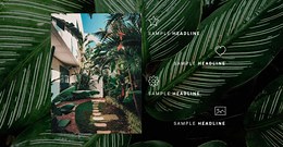 Jungle life - HTML Template by Nicepage