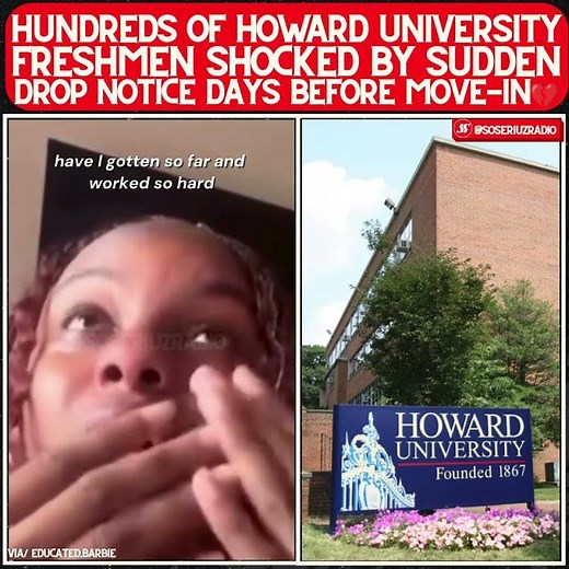 These Howard University Freshmen Got Unenrolled Out of Nowhere 😣💔