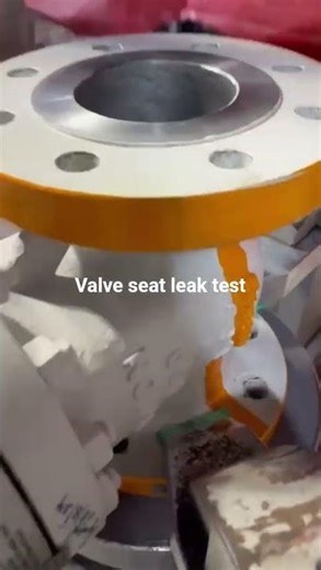 Gate valve testing #hart #industrial #mechanic seat leak test and hydro