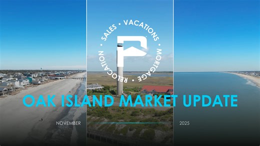 Your November 2025 Oak Island Market Update is here!  Kevin Woody breaks down the latest trends, prices, and what they mean for buyers and sellers. Watch the full update now! | PROACTIVE Real Estate - Brunswick County, NC | Facebook