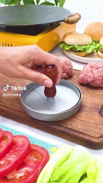 Perfect Burger Press for Homemade Burgers