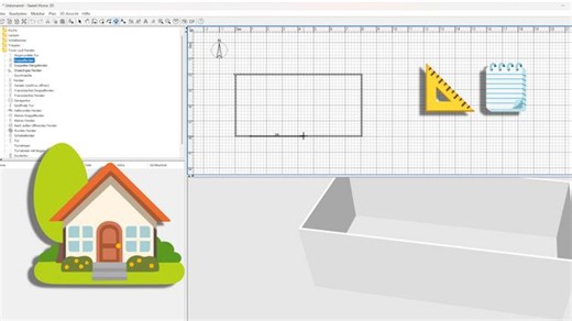 Haus selber planen - mit dieser kostenlosen Software klappt's