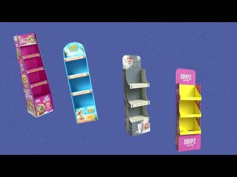 Custom POP Displays | Counter, Hanging, PDQ, Floor Displays — Product Display Solutions for MSMEs...