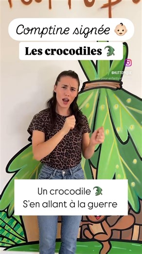 338K views · 7.2K reactions | Comptine Ah les crocodiles  Insta :...