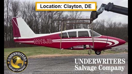 🚨 New Listing Alert! 🚨 Now live on our website: 1960 Piper PA-23-250 Aztec ✈️ Gear up landing. 📺 A full briefing on this aircraft is available on our YouTube channel here (don’t forget to subscribe!): 👉https://youtu.be/AyHt7p6EEQI?si=tNrMpiXPV2e_EQer 📸 All photos, logbooks, details, and bidding instructions are available on our website: 👉 https://www.underwriterssalvagecompany.com/ ⏰ Bidding closes on January 12, 2026 at 10 PM EST! #salesalesale #aviationlovers #aircraftrestoration #aircra